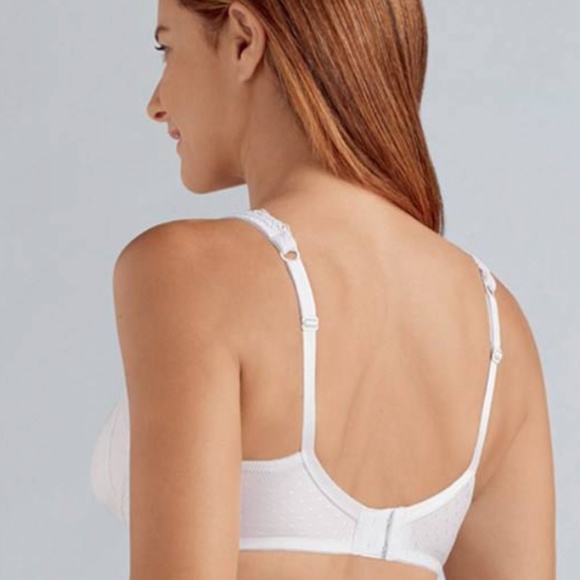 Amoena Dana 0862 White Sexy Camisole Bra NWT 40DD - Picture 2 of 5